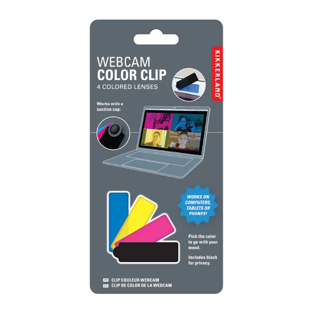 Kikkerland, Cameras & Camera Accessories, Tech, Color Clip, 517192